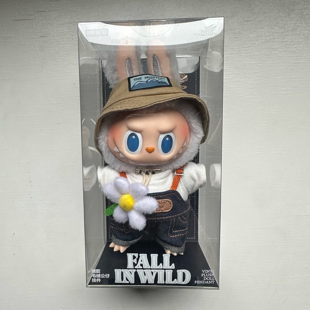 Pop mart fall in wild labubu pendant